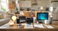Affordable smart home devices under $100 in a US living room